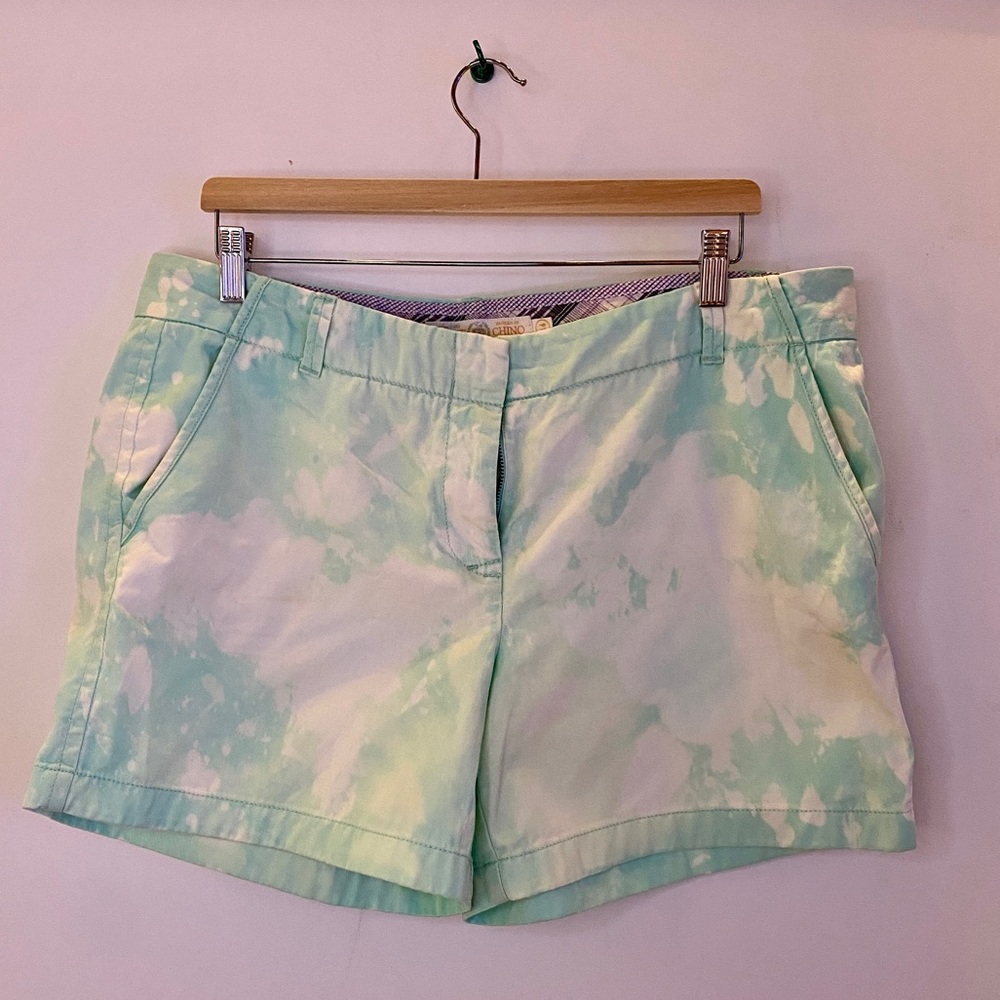 Acid Wash Turquoise Classic Chino Shorts JCrew